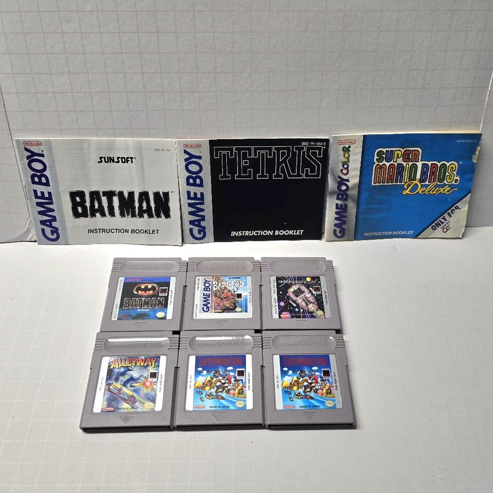 Lot Of 6 Nintendo Game Boy Games W/Clear Protectant Covers Untested "READ". - Picture 9 of 11
